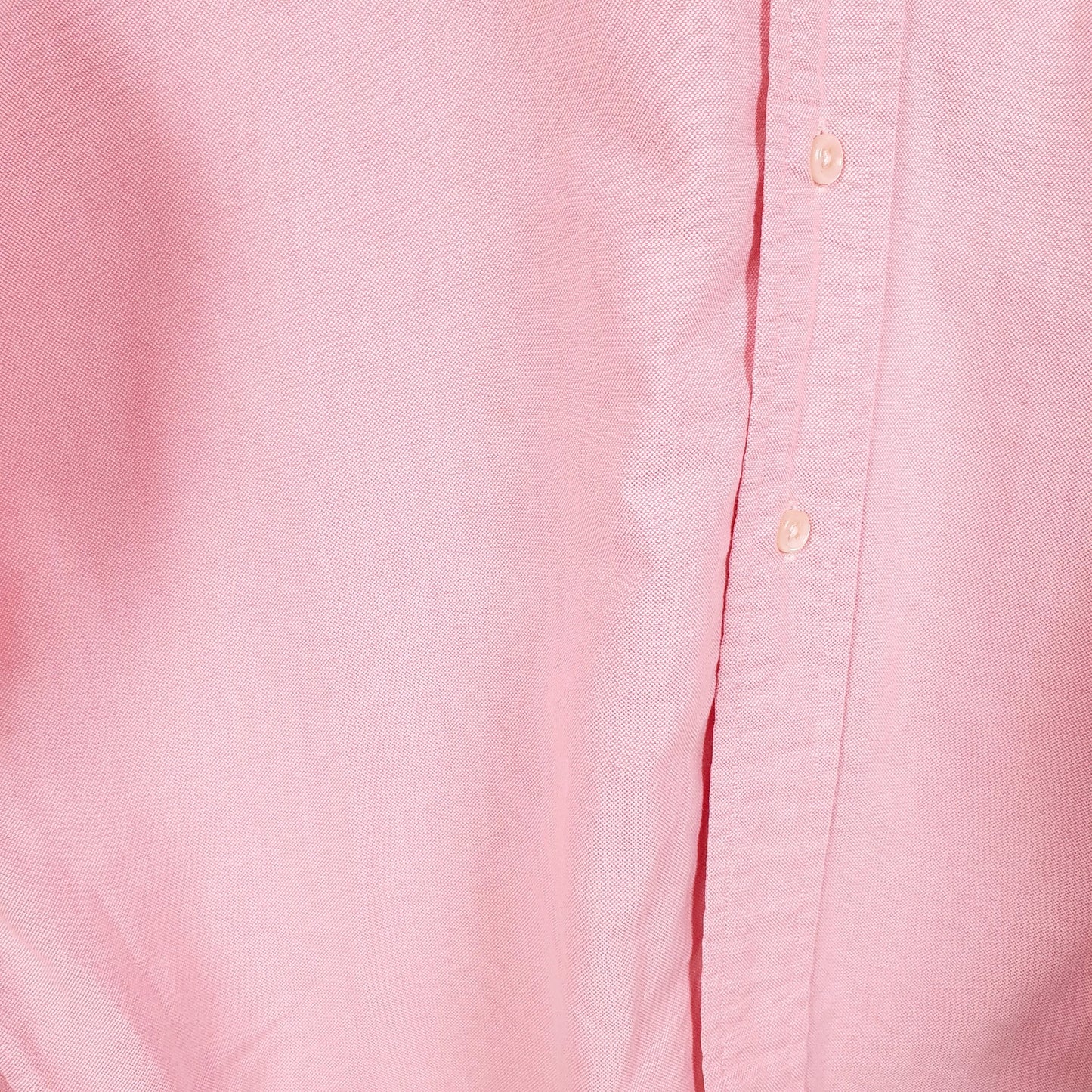 Mens Pink Polo Ralph Lauren Oxford Long Sleeve Shirt