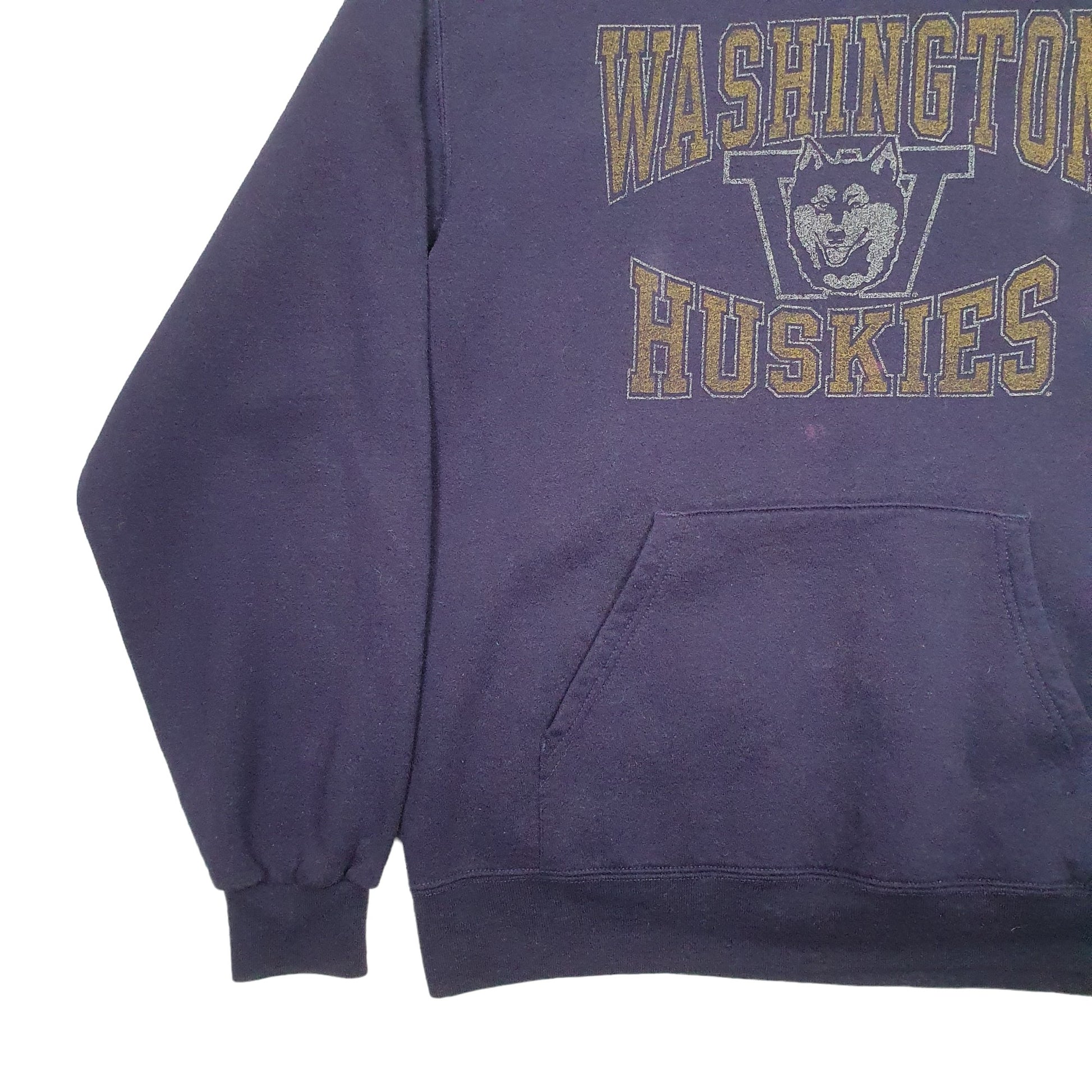 Mens Purple Champion Washington Huskies USA College Hoodie Jumper