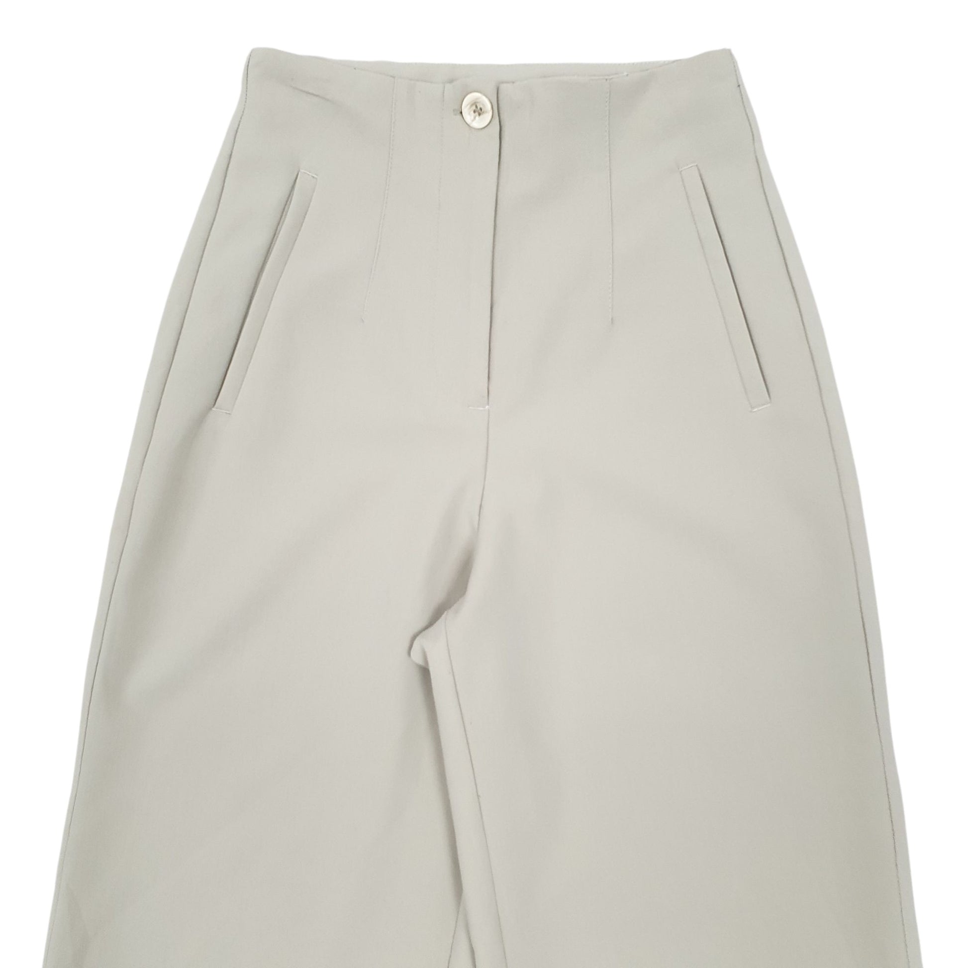 Womens Beige Zara  Formal Trousers