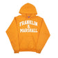 Mens Orange Champion Franklin and Marshall Hoodie Jumper
