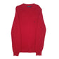 Mens Red Nautica Knitwear Crewneck Jumper