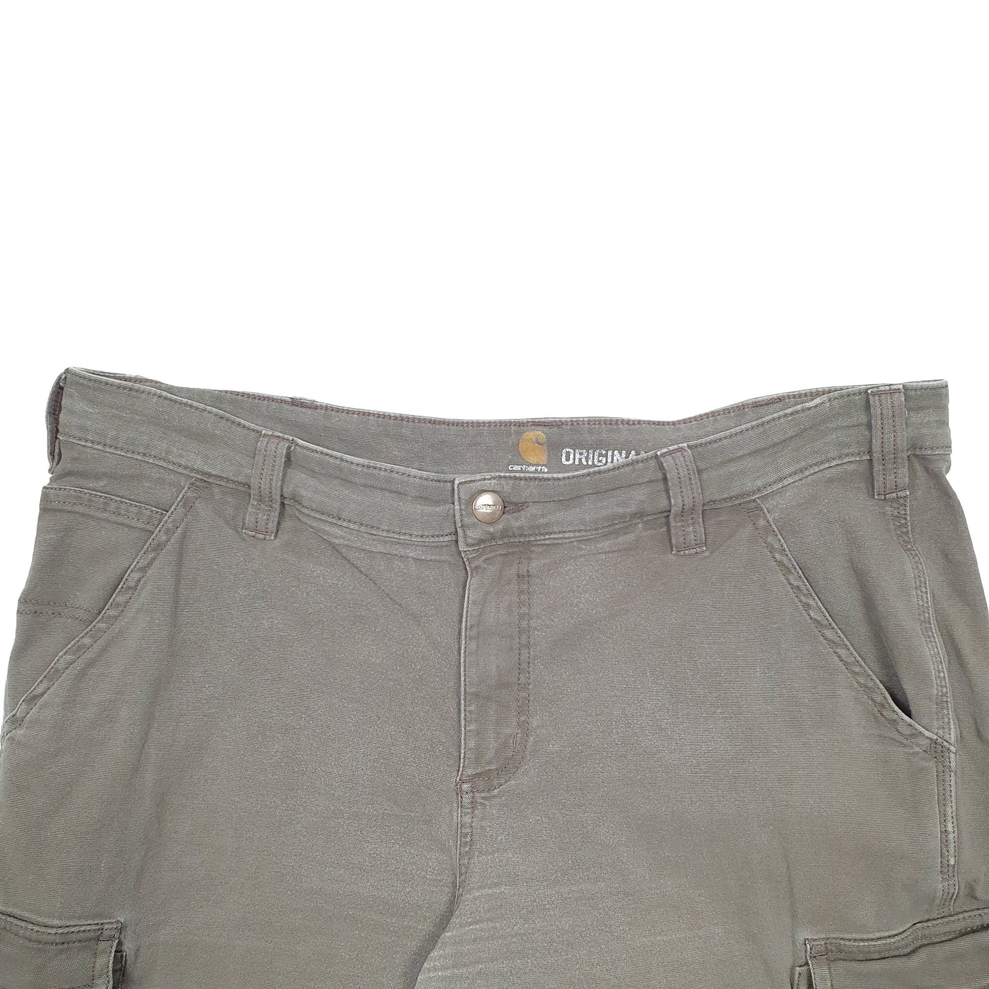 Womens Khaki Carhartt Workwear Cargo Shorts