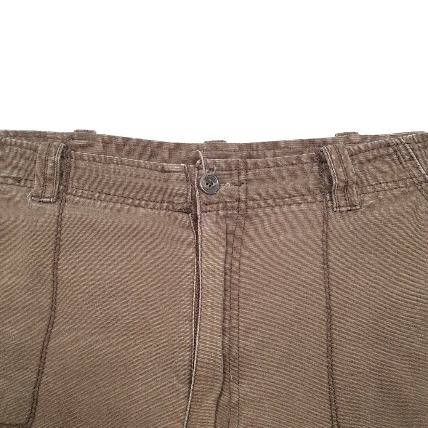 Mens Brown Guide Gear Combat Utility Cargo Trousers