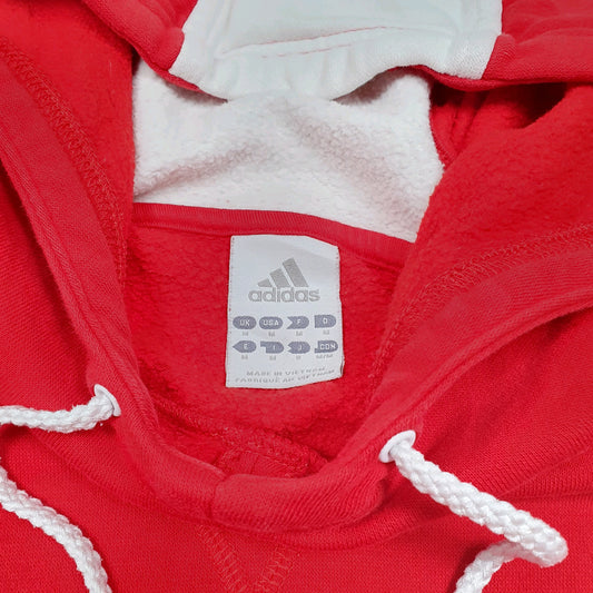 Mens Red Adidas Liverpool Football Club LFC Hoodie Jumper