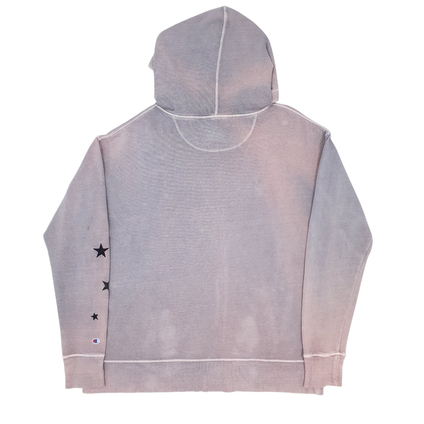 Mens Grey Champion  Full Zip Jumper