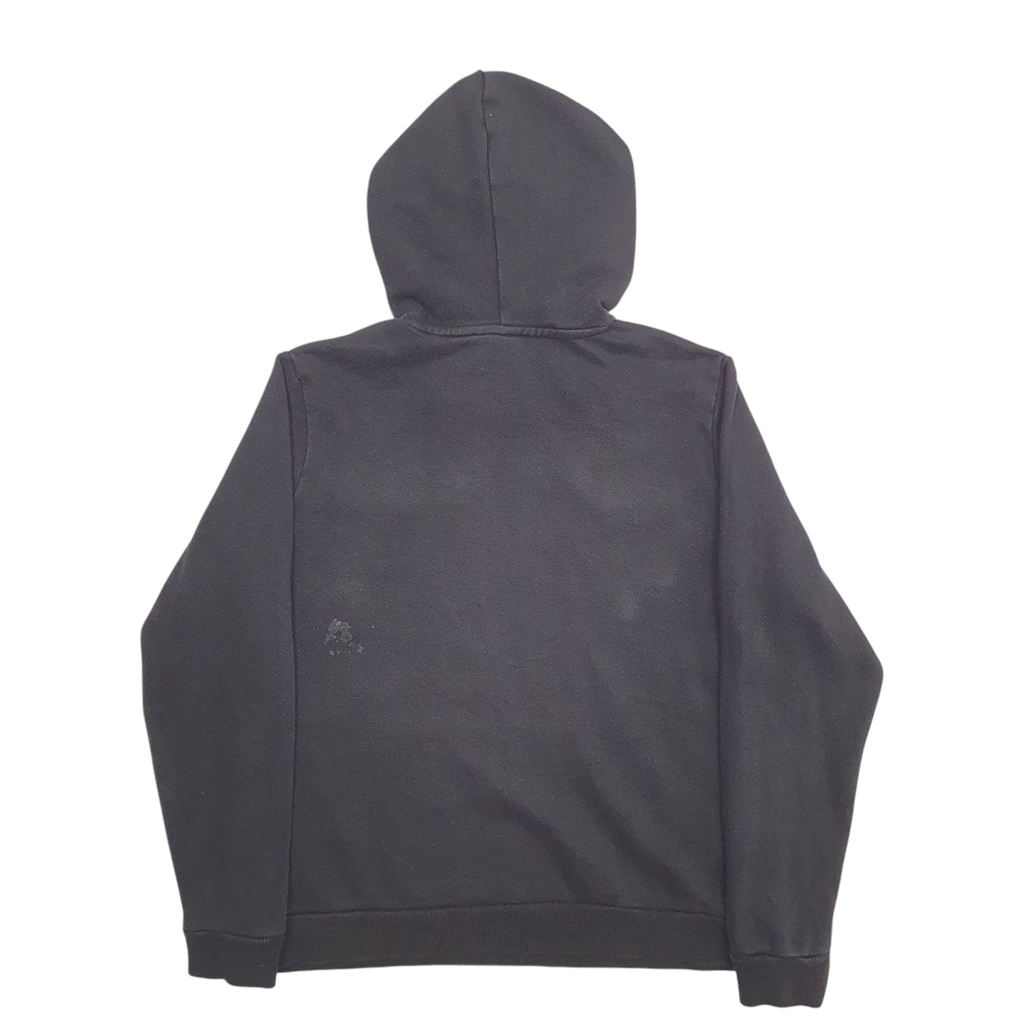 Womens Black Puma Spellout Hoodie Jumper