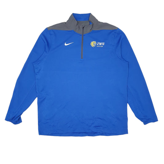 Mens Blue Nike JWU Soccer  Coat