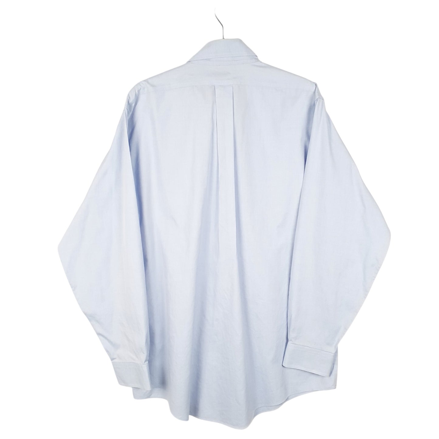 Mens Blue Brooks Brothers Traditional Long Sleeve Shirt