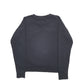 Womens Black Adidas Spellout Crewneck Jumper