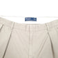 Mens Beige Polo Ralph Lauren Vintage Double Pleated Chino Trousers