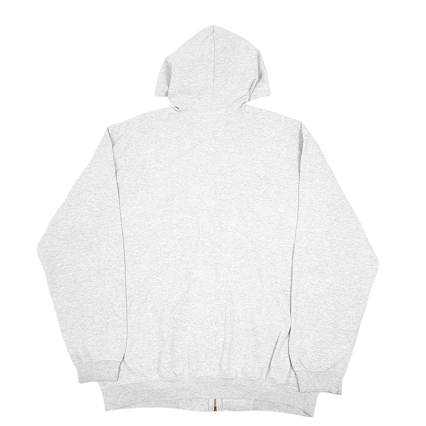 Mens Grey Carhartt Workwear Hoodie Full Zip Jumper