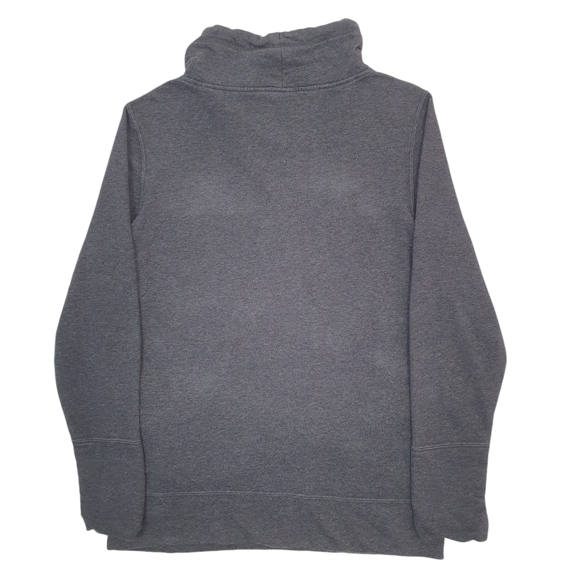 Womens Grey Puma Turtleneck Crewneck Jumper