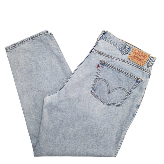 Mens Blue Levis 560 JeansW42 L32