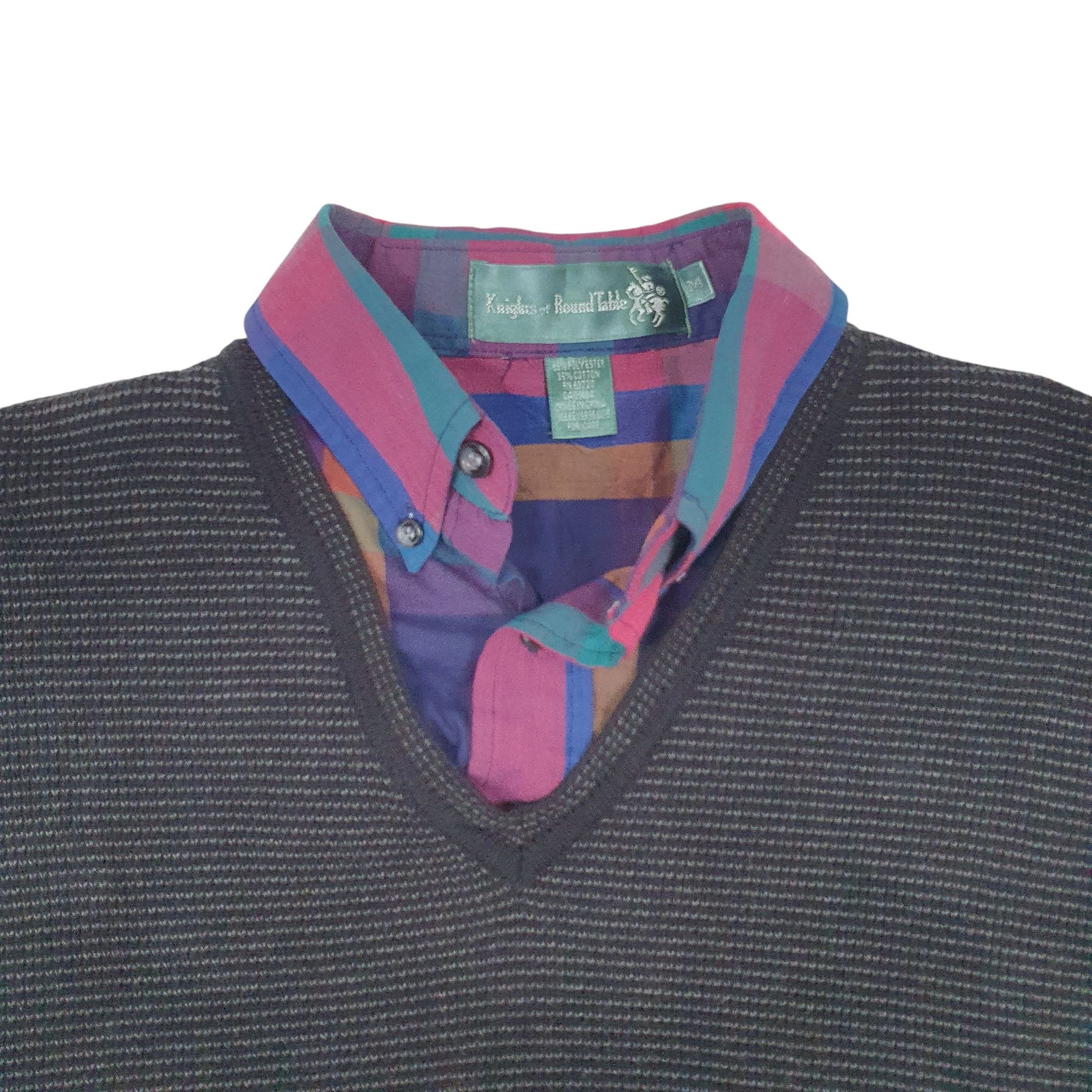 Mens Black Knights Of The Round Table  Crewneck Jumper