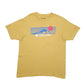 Mens Yellow Columbia Sportswear Spellout Short Sleeve T Shirt