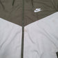 Mens Grey Nike Windrunner Hooded  Coat