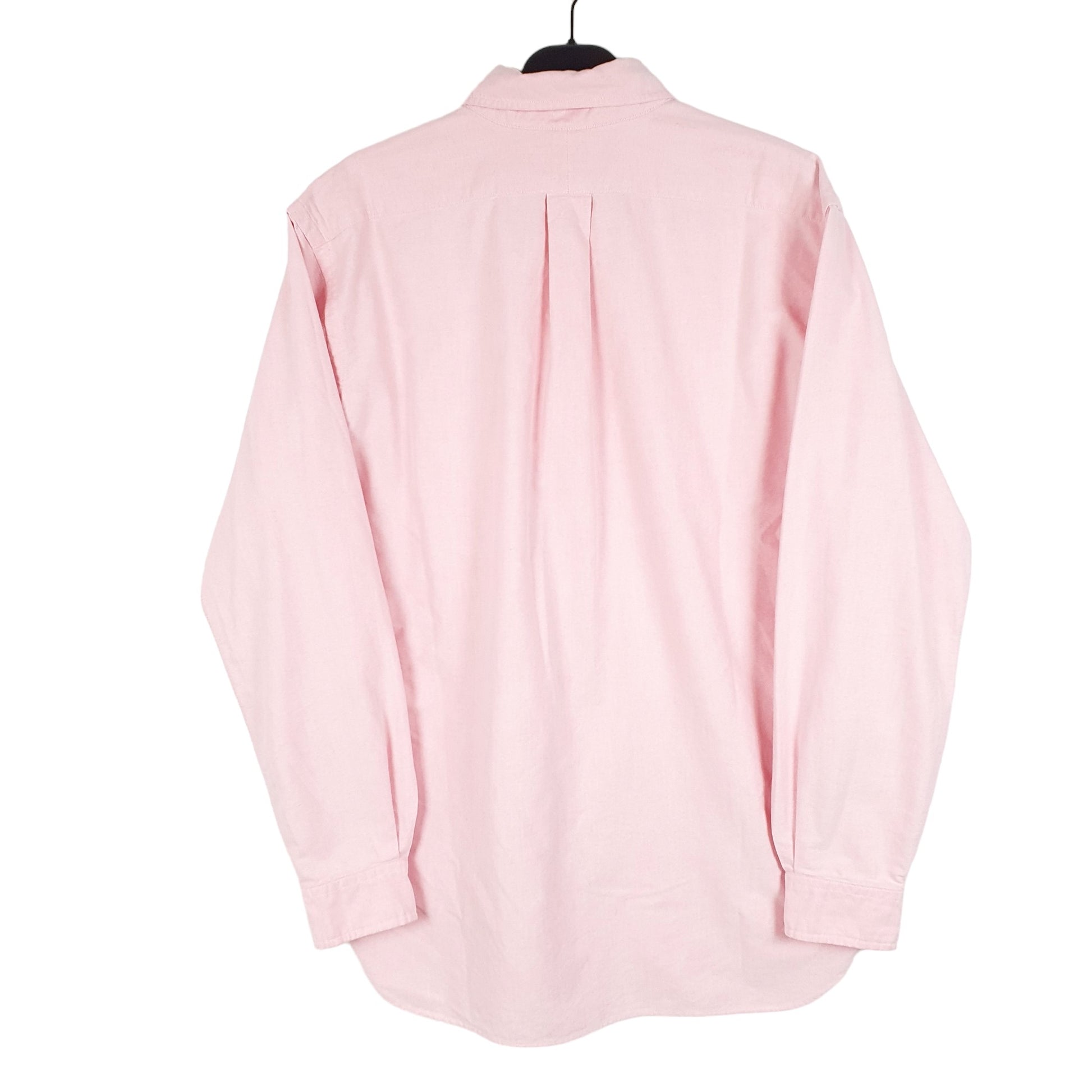 Mens Pink Polo Ralph Lauren Oxford Long Sleeve Shirt