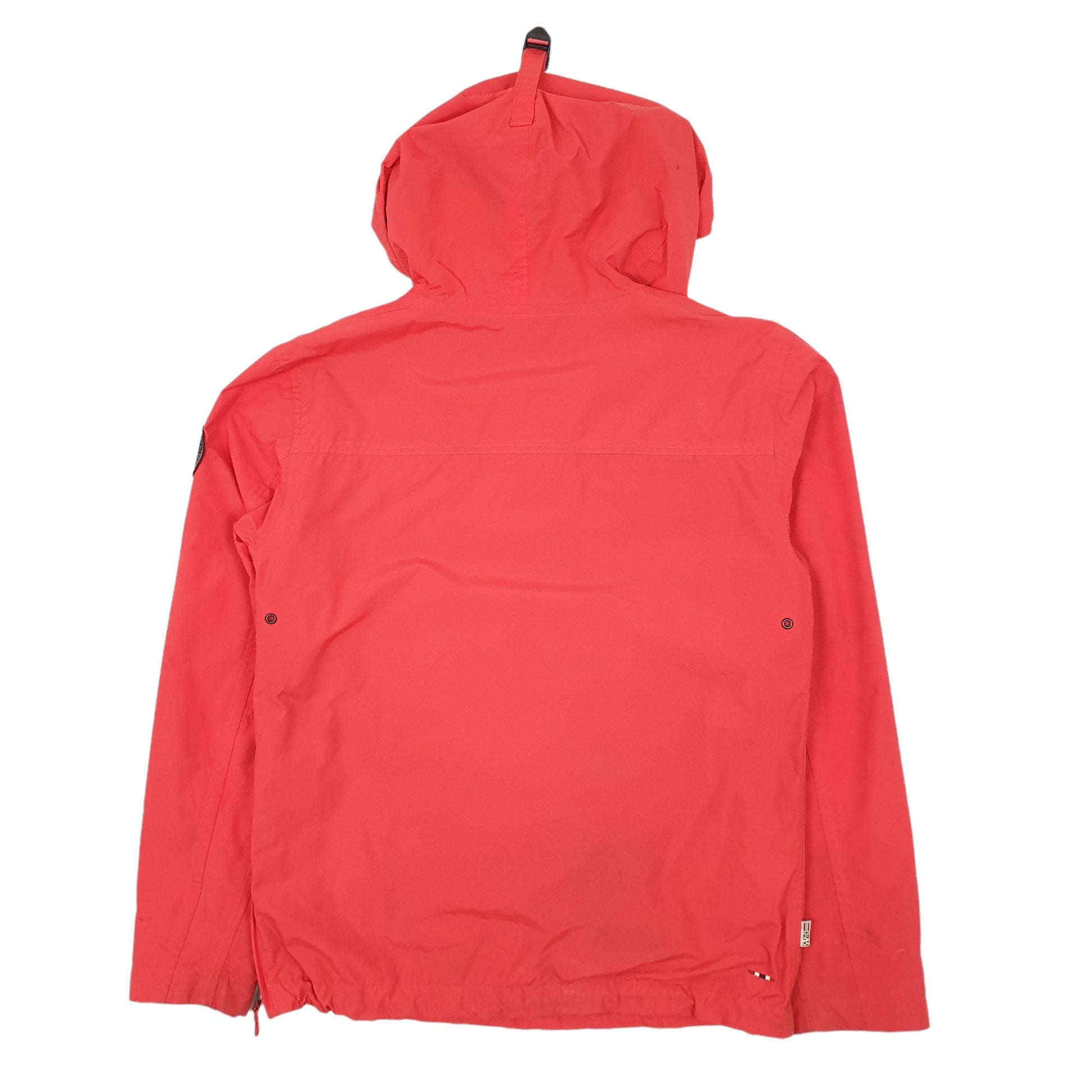 Mens Red Napapijri  Full Zip Coat
