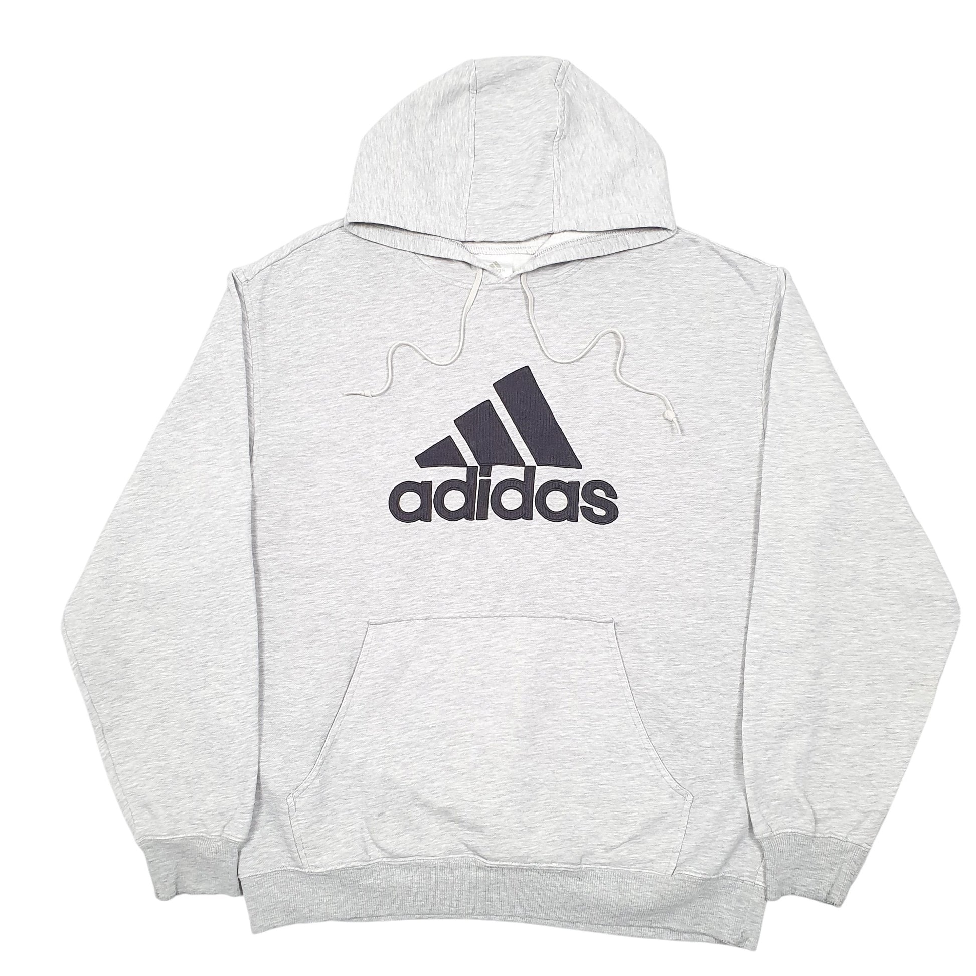 Mens Grey Adidas  Hoodie Jumper