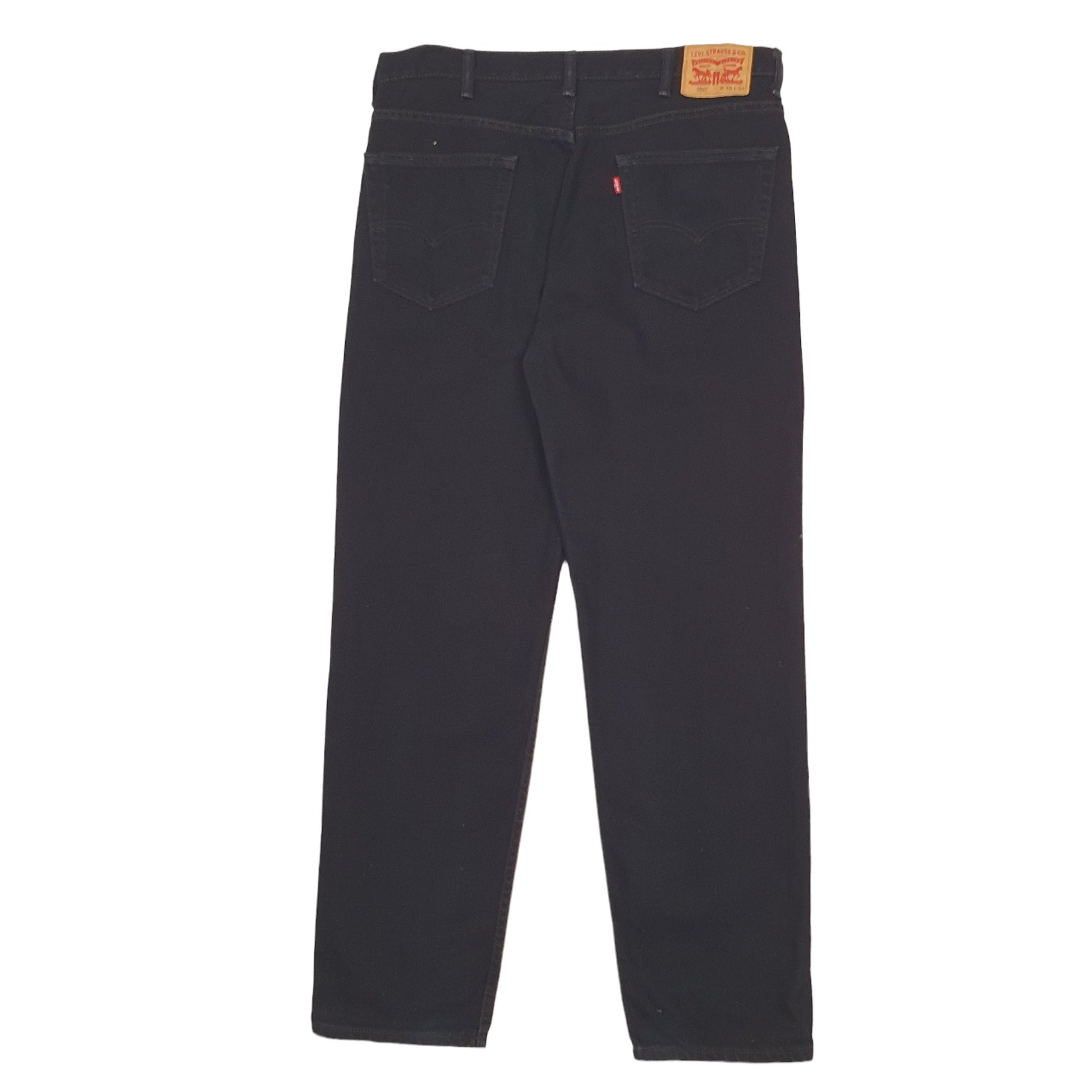 Mens Black Levis  505 JeansW38 L34