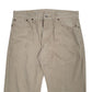 Mens Beige Levis 559 Jeans W33 L32