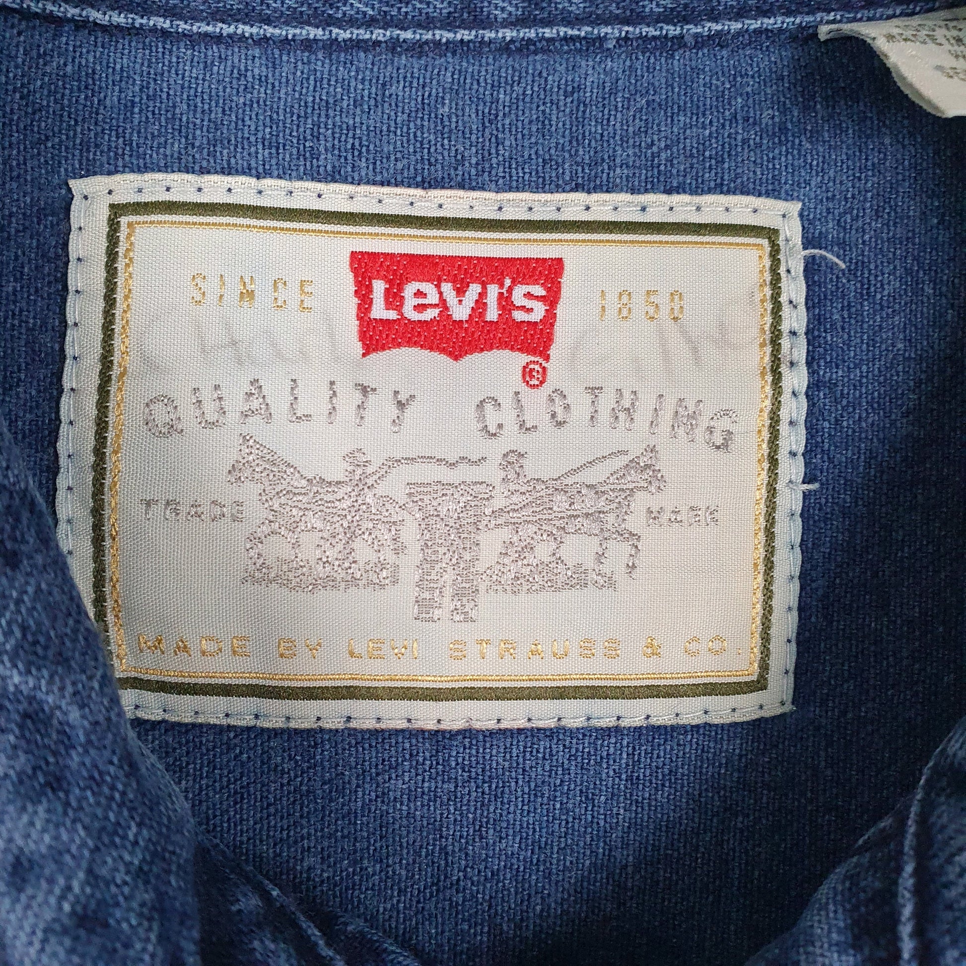 Denim Jacket Vintage Red Tag Levi Jeans Vintage Levi's USA Denim