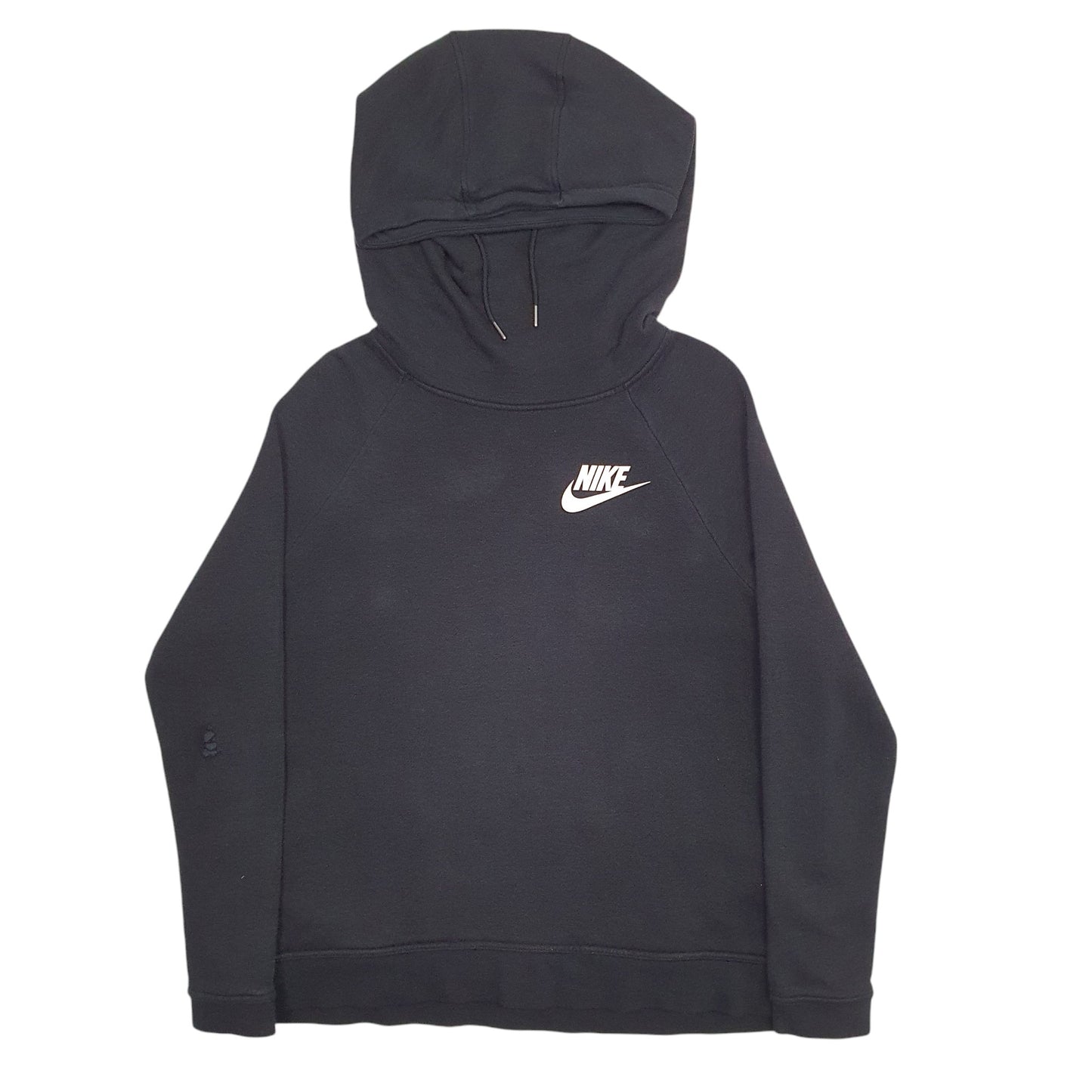 Womens Black Nike Oversized Hood Hoodie Jumper