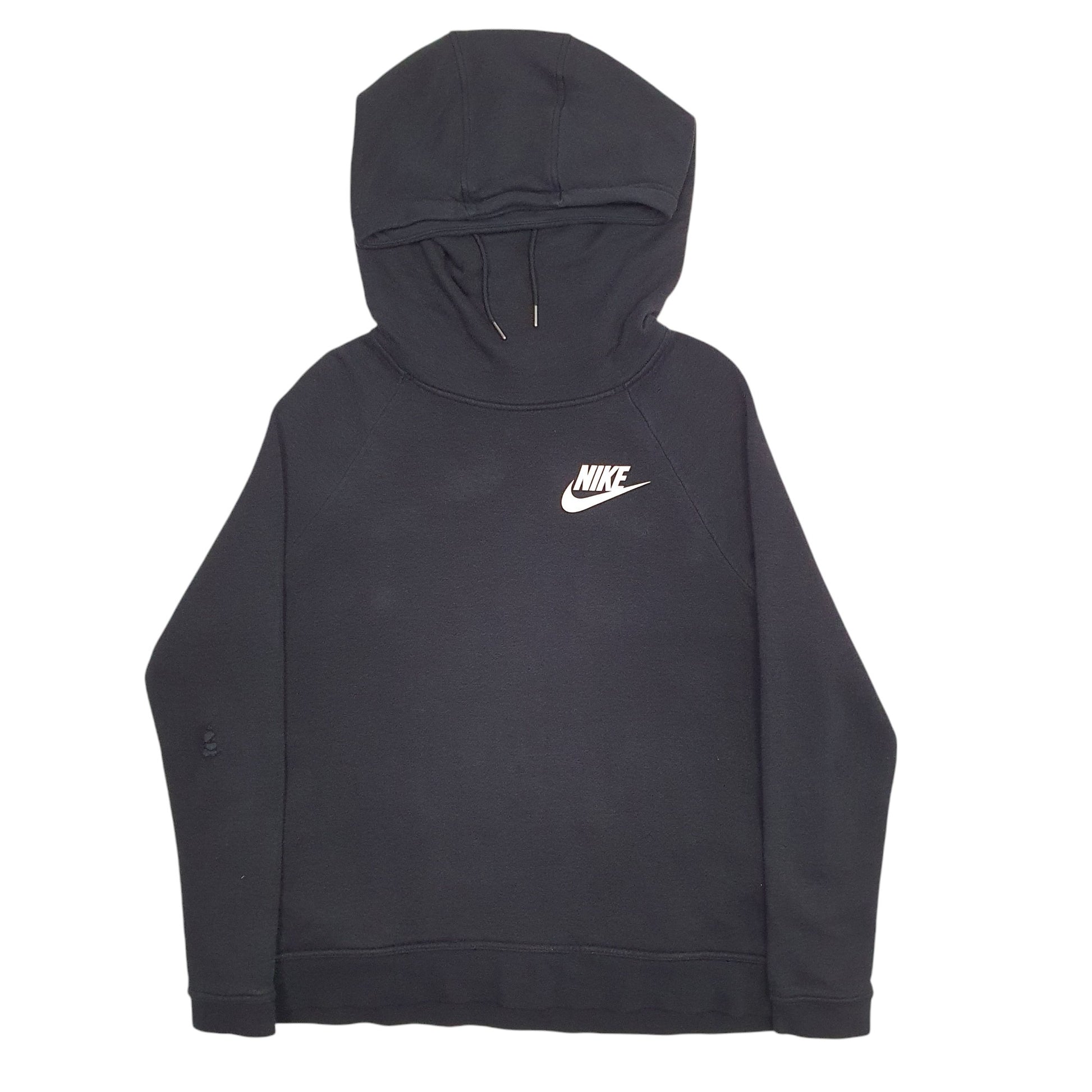 Womens Black Nike Oversized Hood Hoodie Jumper