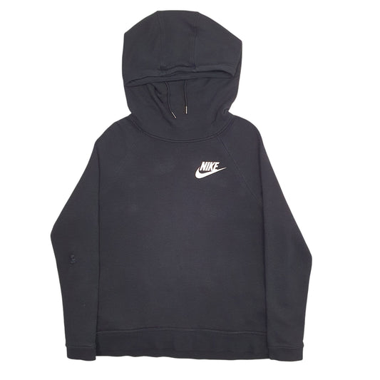 Womens Black Nike Oversized Hood Hoodie Jumper