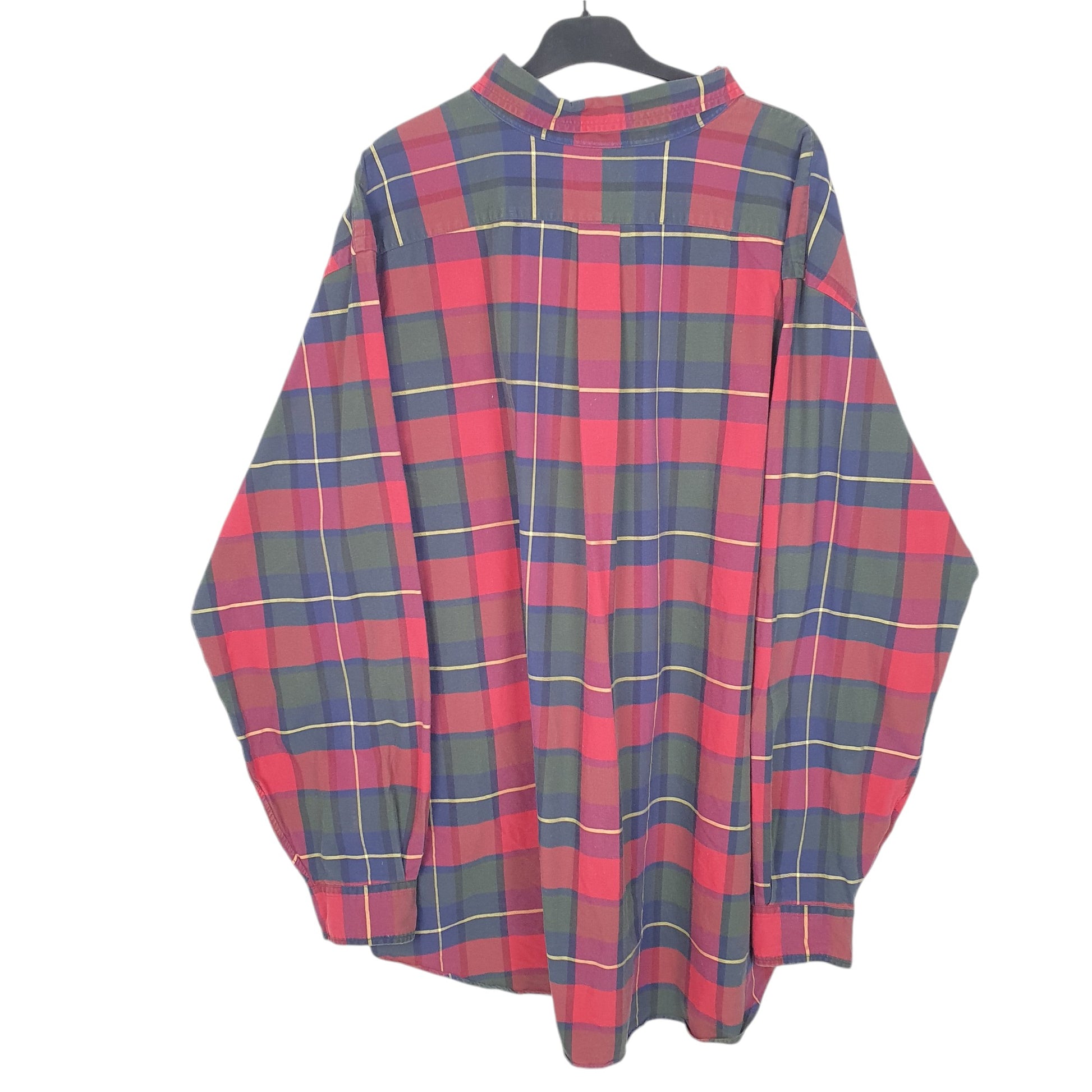 Mens Red Ralph Lauren Tartan Long Sleeve Shirt