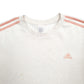 Mens Cream Adidas  Crewneck Jumper