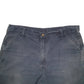 Mens Black Carhartt Workwear B145 Carpenter Shorts
