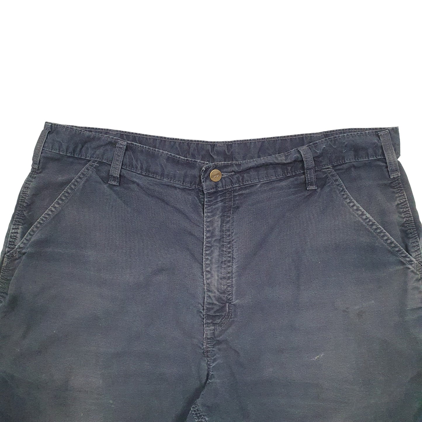 Mens Black Carhartt Workwear B145 Carpenter Shorts