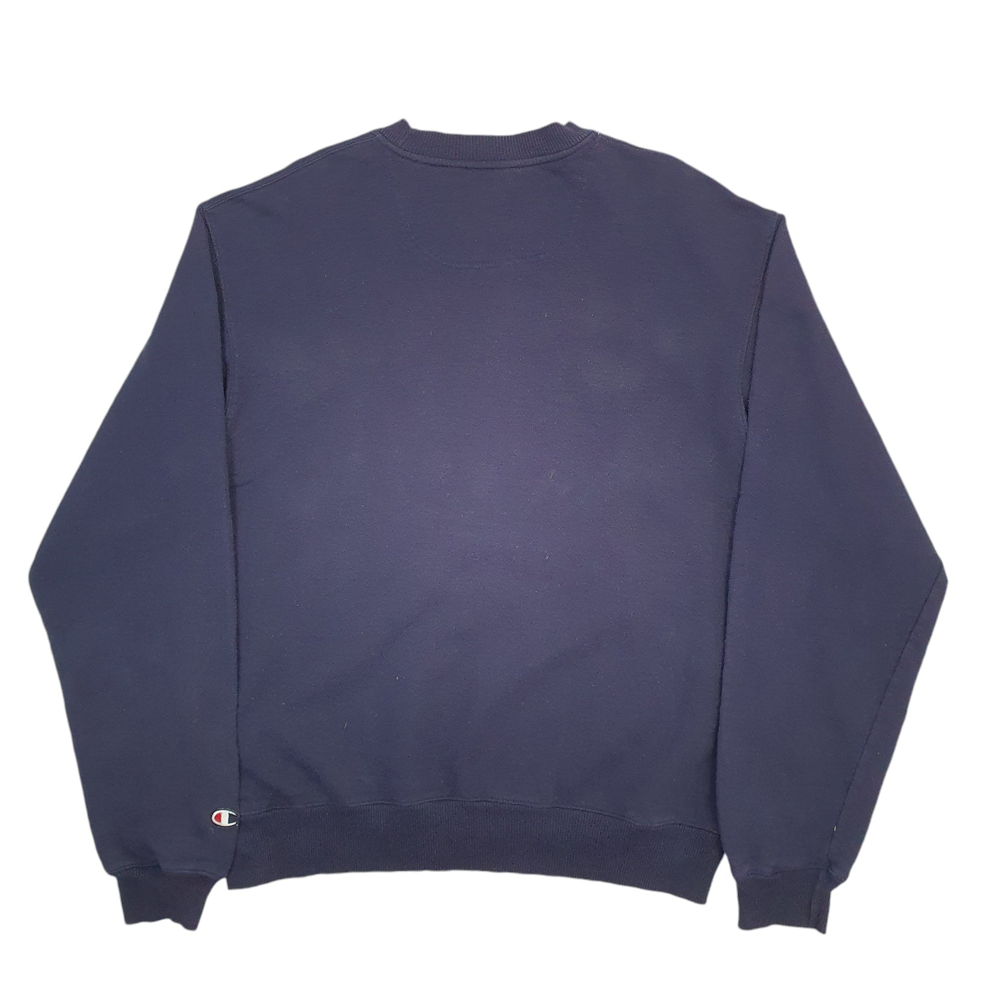 Mens Navy Champion  Crewneck Jumper