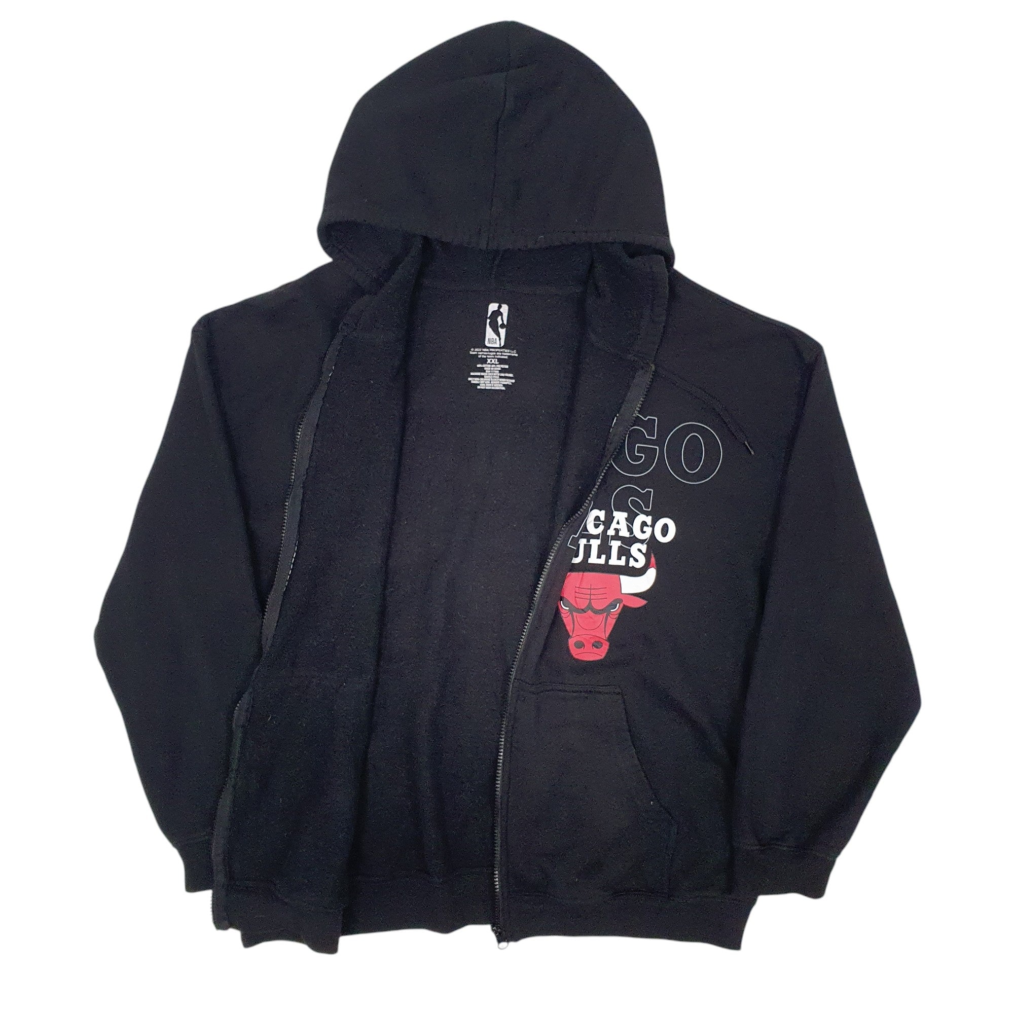 Womens NBA Black Full Zip Chicago Bulls Jumper XXL – Bundl Clothing