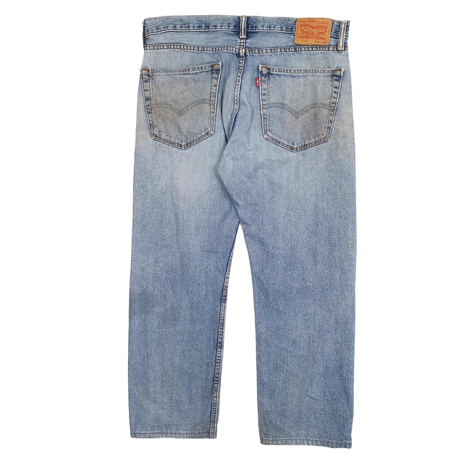 Mens Blue Levis  505 JeansW36 L27