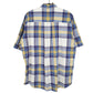 Mens White Burberry  Short Sleeve Shirt