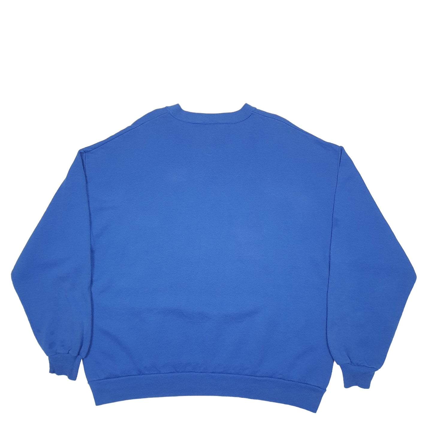Mens Blue Jerzees Made In USA Vintage 90's Crewneck Jumper