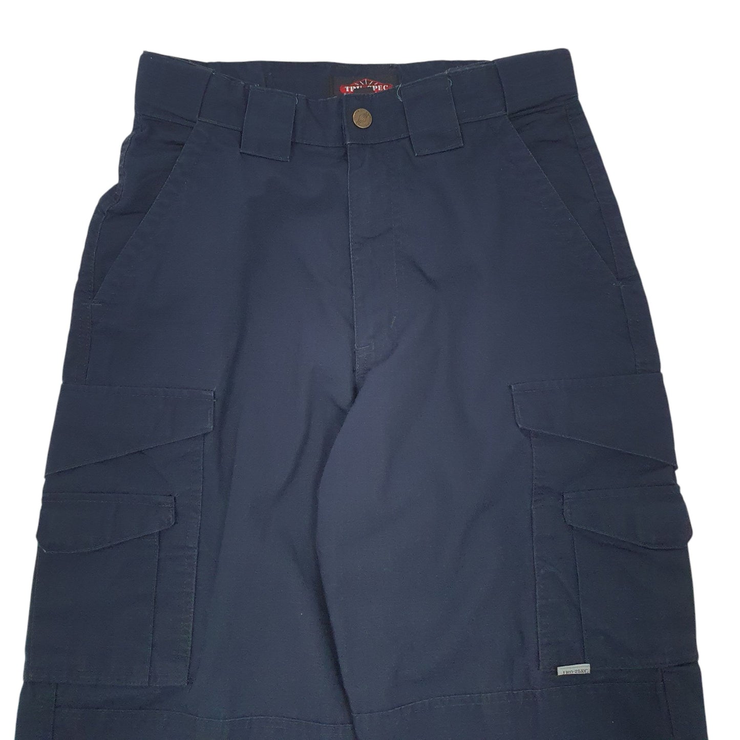 Mens Navy Tru-Spec Workwear Cargo Trousers