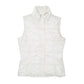 Womens White Adidas Smaple Padded Gilet Jumper