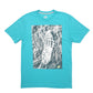 Mens Blue Nike Spellout Short Sleeve T Shirt