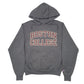 Mens Grey Champion Boston College USA Spellout Hoodie Jumper