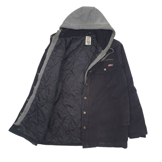 Mens Black Dickies   Coat