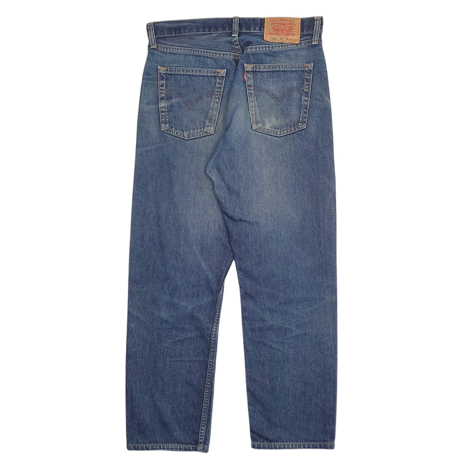 Mens Blue Levis  522 JeansW32 L29
