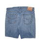 Mens Blue Levis  Denim Shorts