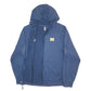 Mens Navy Adidas Climawarm Hoodie Michigan USA College Full Zip Jumper