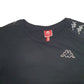 Mens Black Kappa  Short Sleeve T Shirt