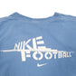 Mens Blue Nike American Football Long Sleeve T Shirt