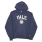 Mens Navy Champion Yale University Hoodie Jumper