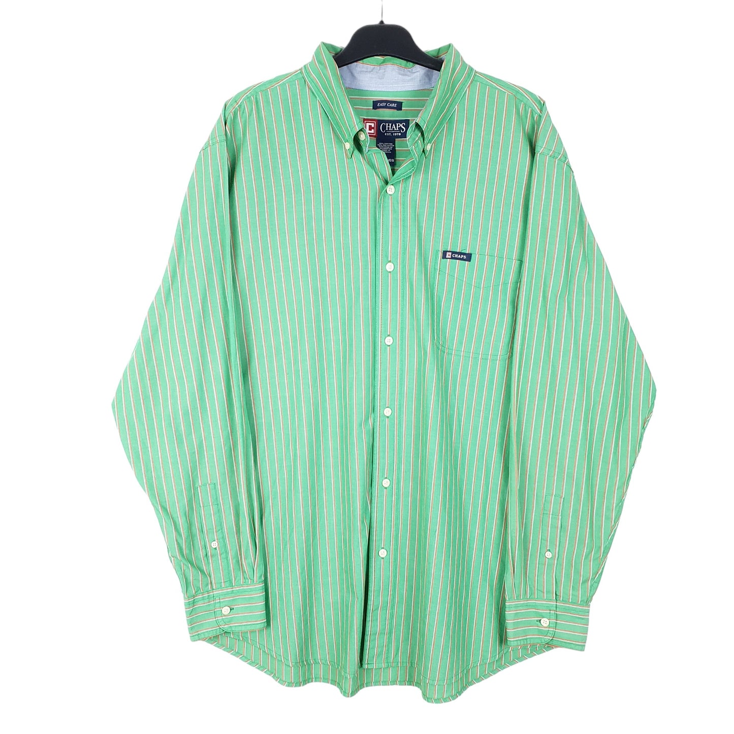 Mens Green Chaps  Long Sleeve Shirt